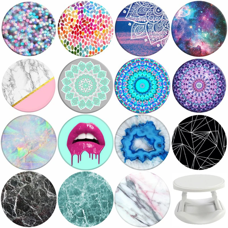 Попсовый держатель для телефона круглый попсокционный Многофункциональный