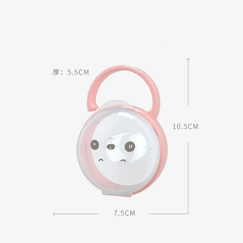 Портативный для малышей держатель пустышки чехол соски на кроватку Мультфильм