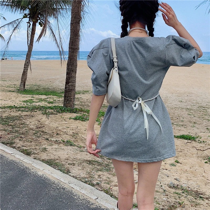 

Y2K New Summer Streetwear Long Women T-shirt Harajuku Loose Cotton T Shirts Female Basic Ins Puff Sleeve Oversize Tee Tops Mujer