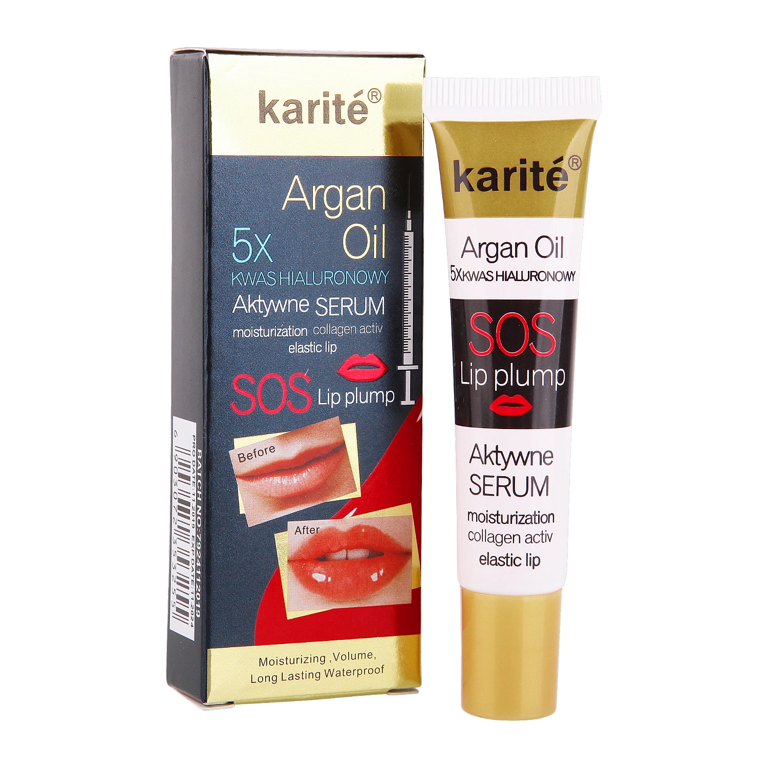 Мгновенный Volumising увеличитель губ масло коллаген увлажняющий уход маска для