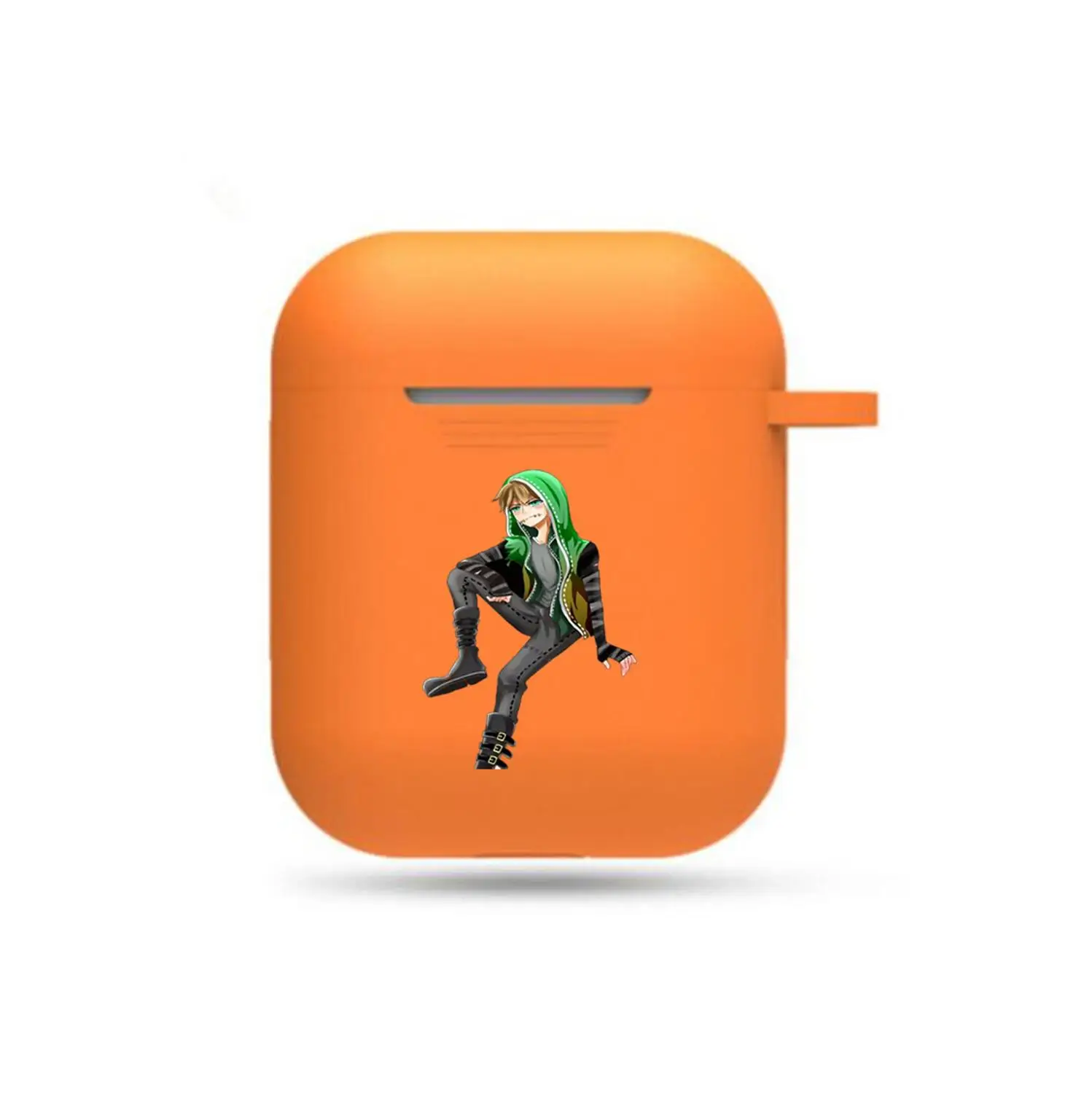 

Anime Identity v Earphone Case Headphone Case Protective Case Unisex Airpods Bluetooth Red Orange Earphone Headset Cover