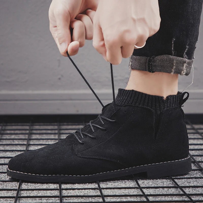 

Shoes Men Brown Men Casual Shoes Fashion Mens Hot Sale Leather Men's Sneakers For Boots Causal Sapato Masculino