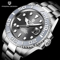 pagani design men automatic watch sapphire luxury mechanical wristwatches stainless steel waterproof watch men relogio masculino