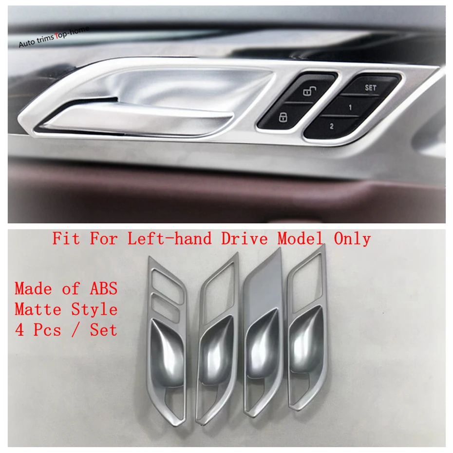 

Accessories Matte Interior Refit Kit For BMW X3 G01 2018 - 2021 Dashbaord / Head / Roof Reading Lamps / Air AC Panel Cover Trim