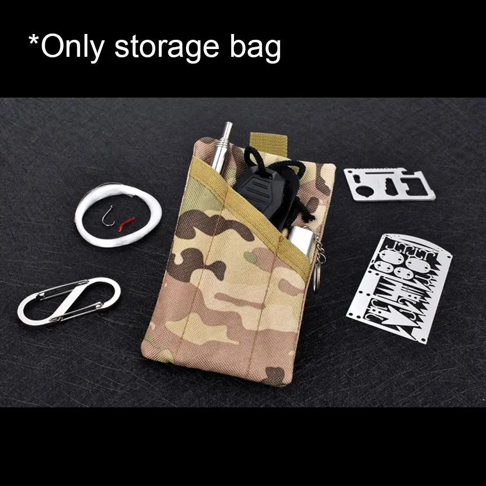 

Outdoor Sports Camouflage Belt Bag Tactical Coin Purse Tactical Running Portable EDC Tool Storage Hand Bag Outdoor accessories