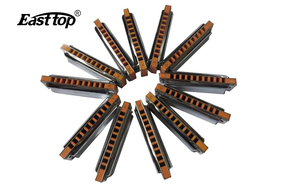 EASTTOP T008S 12 гармоника с кнопками гармошка 10 отверстиями richter хорошего