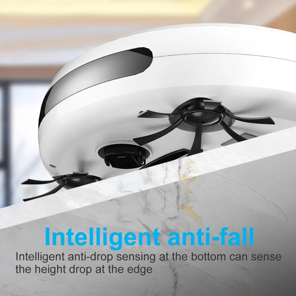 Умный робот пылесос развертки и влажной швабры одновременно для твердых полов