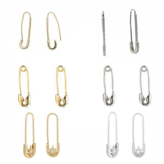 Женские длинные серьги гвоздики CANNER модные простые Корейский