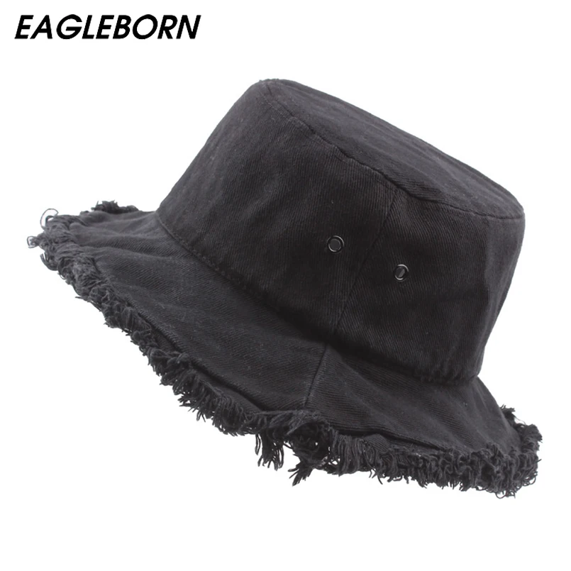 EAGLEBORN новые классические женские туфли в японском корейский шляпа-ведерко кепки