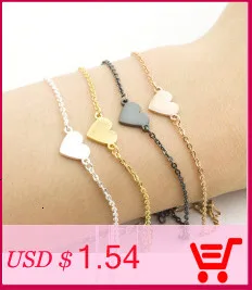 Pulseras Mujer Moda Stainless Steel Origami Elephant Bracelets For Women Lucky Jewelry Gold Silver Chain Charm Bracelet