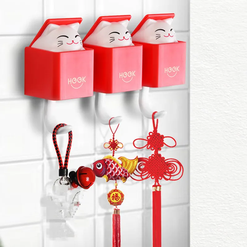 Новый праздничный декор прочный клейкий крючок настенная подвесная креативная
