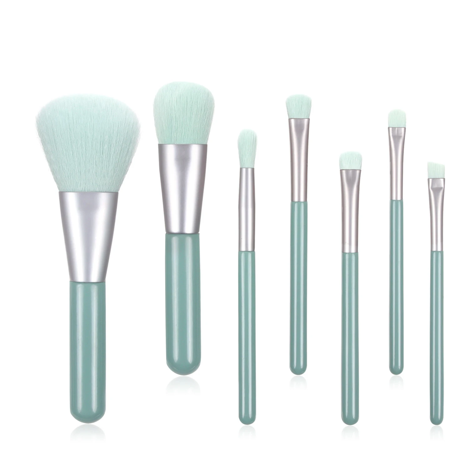 7Pcs/Set Women Facial Makeup Brushes Set Face Cosmetic Beauty Eye Shadow Lip Foundation Blush Brush Make Up Brush Tool