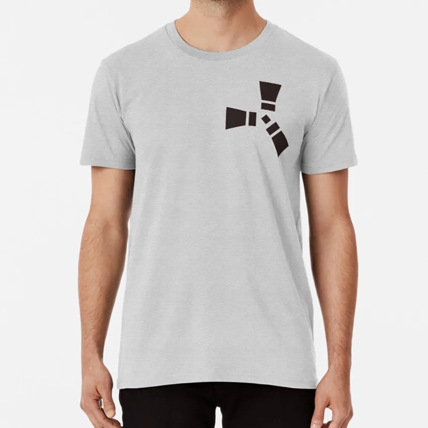 Ржавчина Значок Футболка ржавчина игра значок Логотип паровое оружие действие