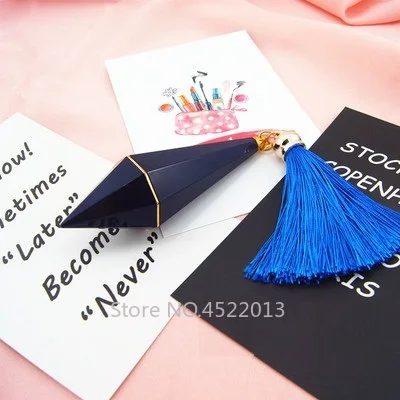 

10/30/50pcs Pink Blue Tassel Radish Flamingo Magnetic Buckle Empty Lipstick Tube 12.1mm Lip Balm Container Lipstick Shell Diy