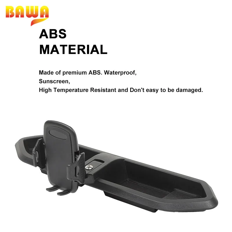 bawa car phone holder for jeep wrangler jl 2018 2019 2020 2021 car cell phone support accessories interior parts for wrangler jl free global shipping