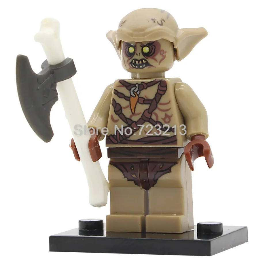 PG8183 Desolation of Smaug рисунок Фили дайн Ironfoot Kili Oin Gloin Dori Goblin ORCS строительные блоки модели кирпичи наборы игрушек - Цвет: Goblin