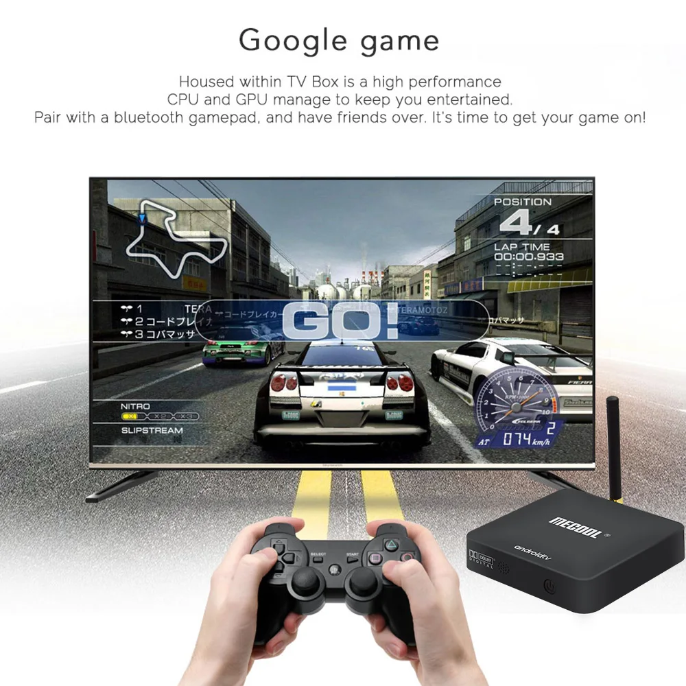 ТВ-приставка MECOOL KM8 A Android 9 0 2 ГБ 16 BT4.0 4K 4G Wi-Fi Smart TV Box медиаплеер | Электроника
