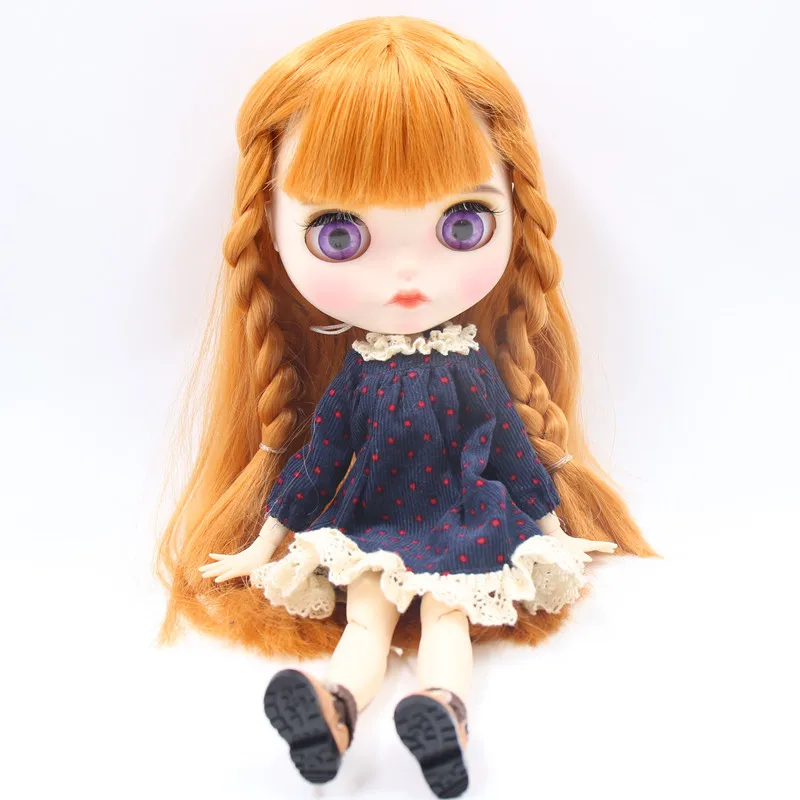 Fortune Days l/6 bjd кукла шарнир тело № BL0658 светлые волосы новое матовое лицо с бровями блеск для губ SD bjd Подарочная игрушка по индивидуальному заказу