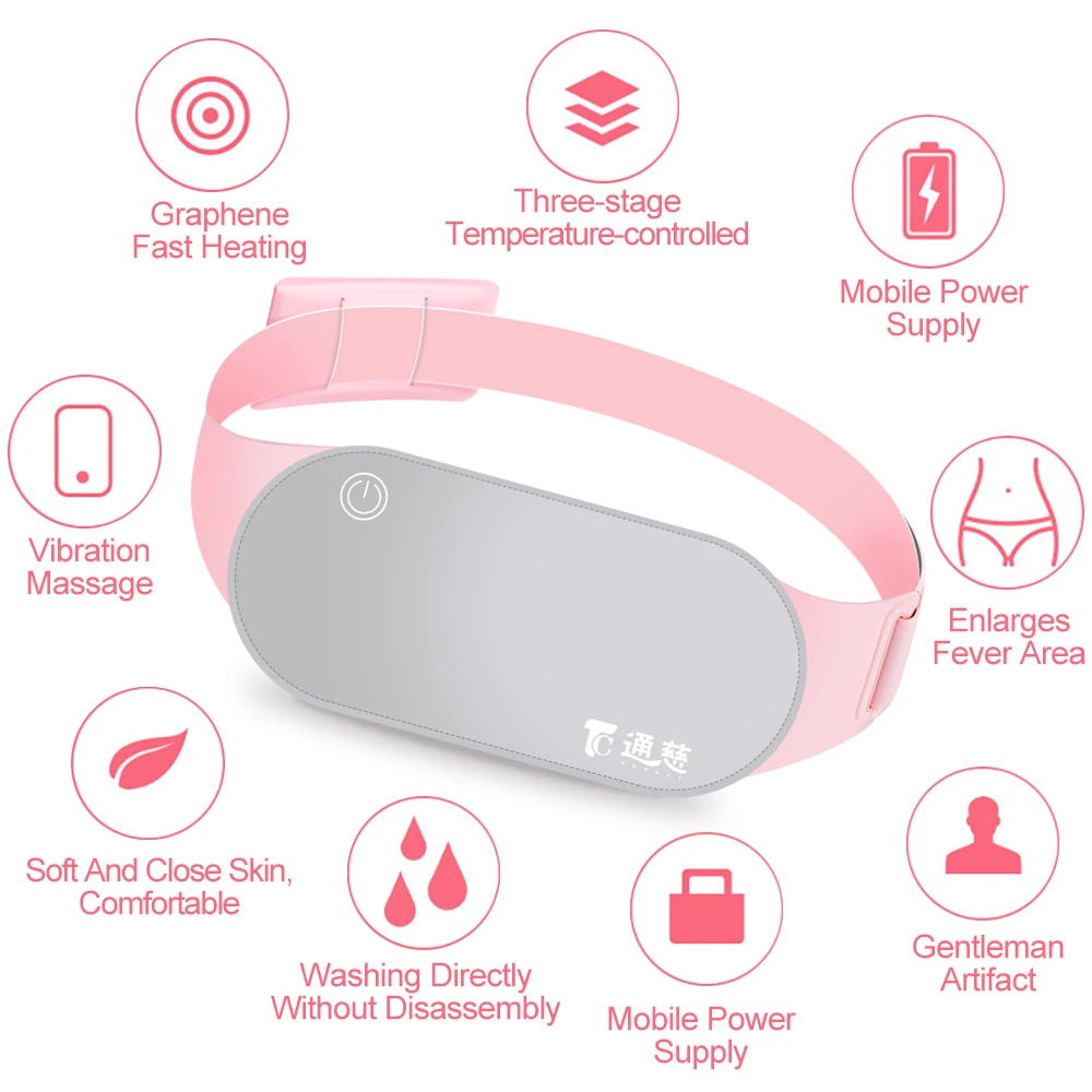 Cofoe USB полынь для прогревания теплый дворцовый пояс менструации девушек снятие