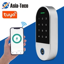 Bluetooth Tuya APP Standalone Access Control Keypad Touch Screen Waterproof RFID Keypad 125khz Access Control System 1000 User