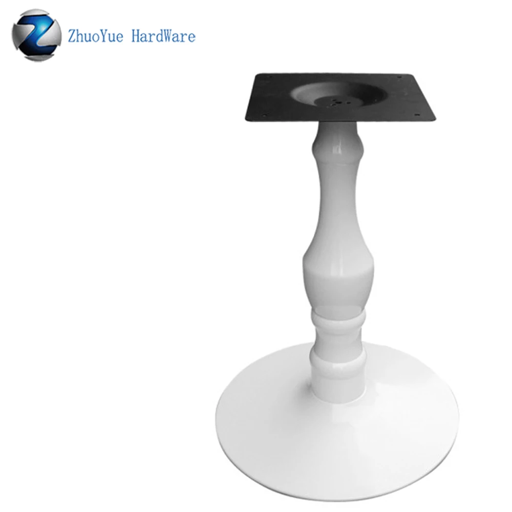 Фотостолы с белым порошковым покрытием кованое железо металлическое основание