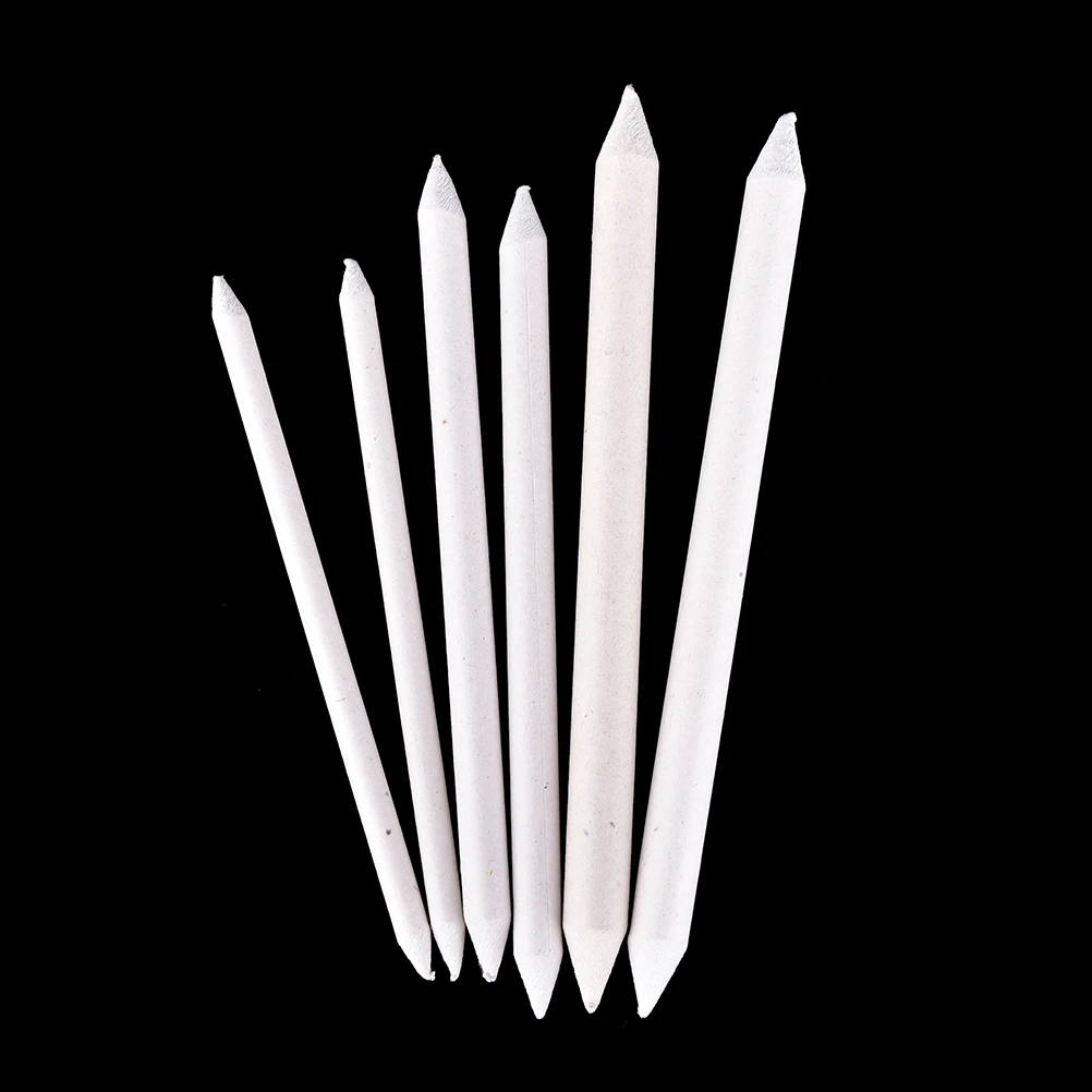 

6pcs Double Head Pastel Painting Pastel Blending Smudge Sketch White Pen Drawing Painting Supplies