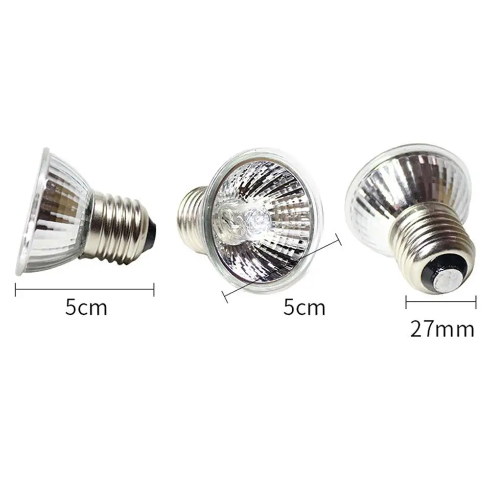 

Turtle Sun Back Bulb Full Spectrum Reptile Calcium Lizard Ultraviolet Heat Lamp Bulb Light Heater Pet Reptile Turtle Brooder