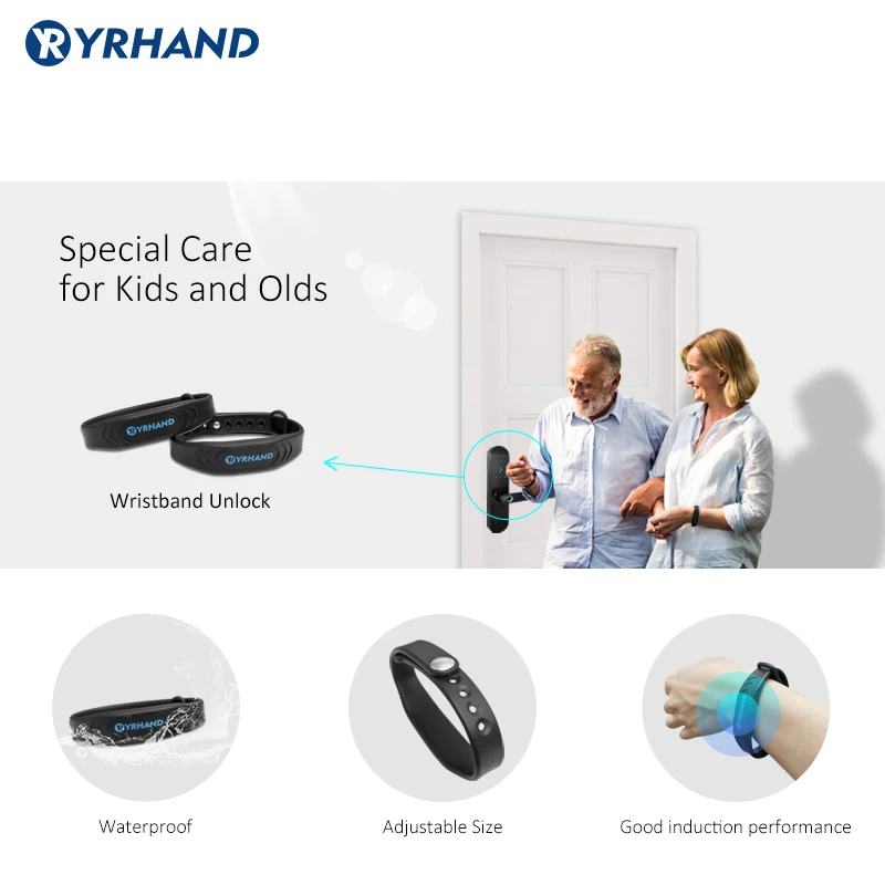 Умный дверной замок TT app биометрический интеллектуальный безопасности с Wi Fi