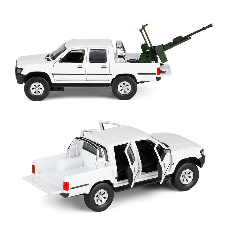 Игрушечный автомобиль масштаб 1:32 Hilux пикап из металлического сплава литая модель