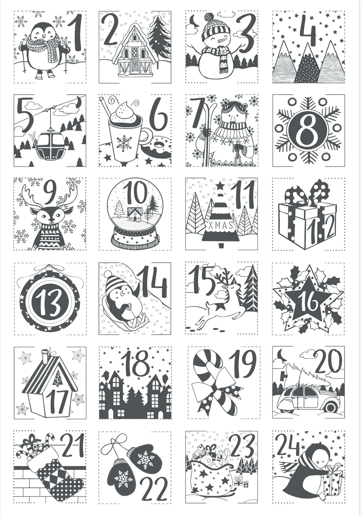 Christmas stamp Clear Stamp for Scrapbooking Transparent Silicone Rubber DIY Photo Album Decor 1021