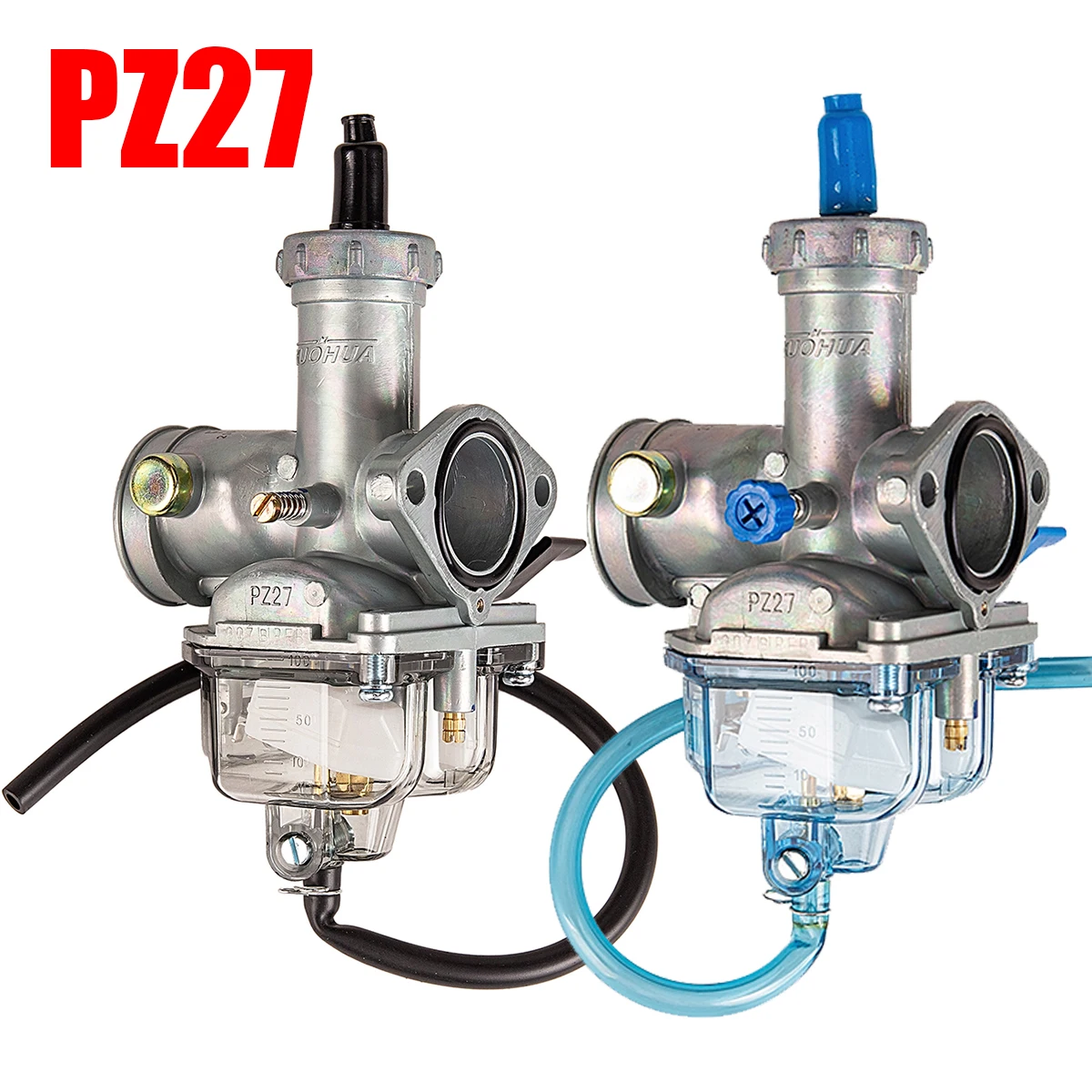 

PZ27 27mm Carburetor Silver Auto Motorcycle Carburetor For Honda CG125 For 175CC 200cc 250cc Motorcycle Dirt Bike Car Parts
