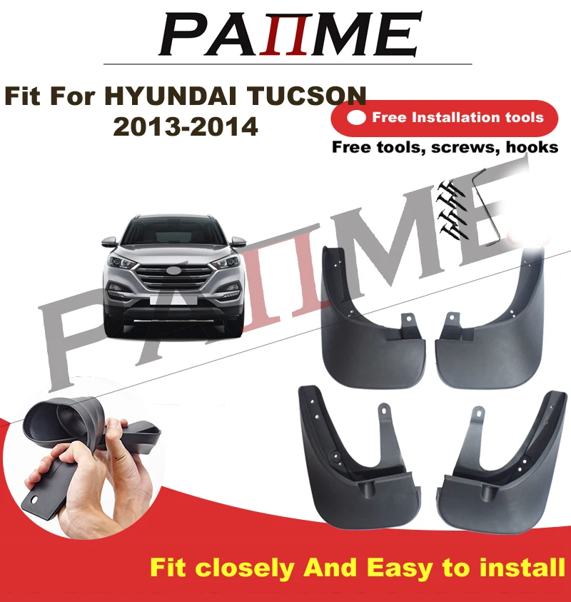 

4 шт., брызговики для Hyundai Tucson 2013 2014