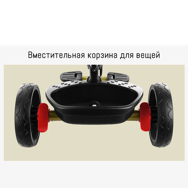 XMQ8018Детский трицикл Детский складной детский легкий трицикл|Трехколесная