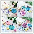 Сказочный мир КИТ кролик гриб хрустальный шар Винтаж латунный штамп Античная печать приглашение восковая печать