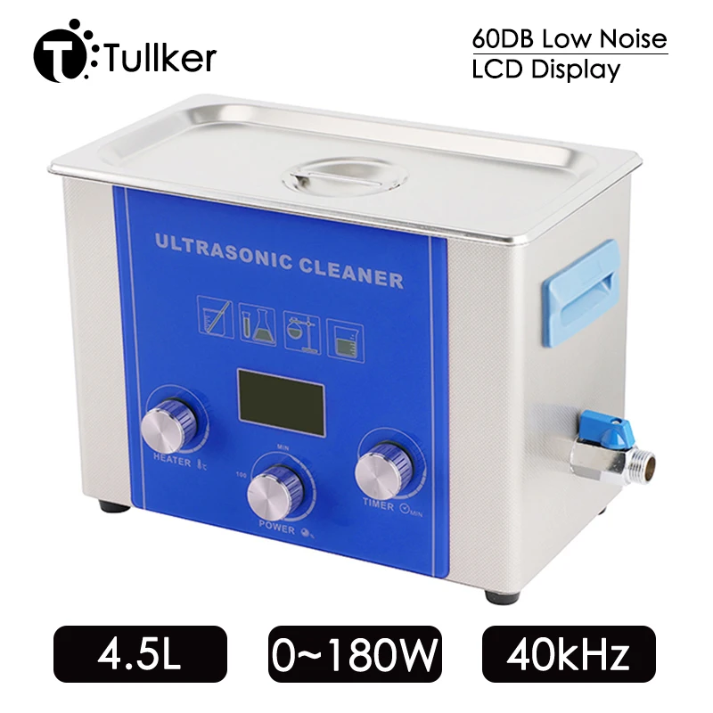 4.5L Ультра звуковой очиститель для ванны Цифровая печатная плата ультразвуковая