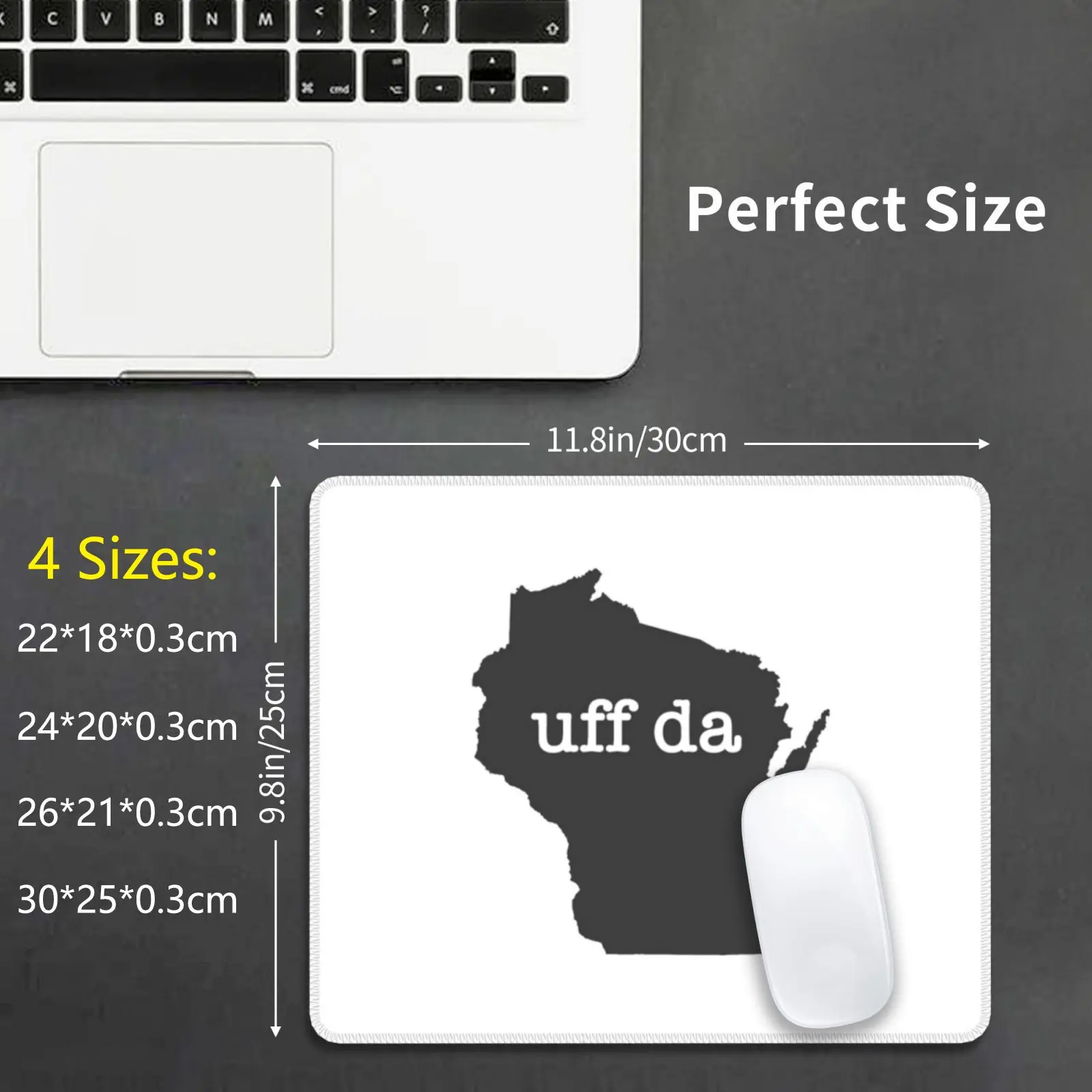 

Подкладка для мыши с принтом «сделай сам»