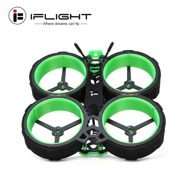 IFlight Зеленый Шершень V2 145 мм 3 дюймов с видом от первого лица CineWhoop рамки 2 5 arm