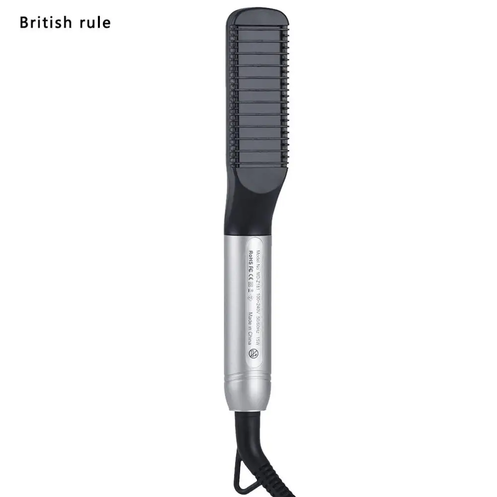 

Hair Care Straightener Beauty Hair Tool Men's Straight Hair Combs Multi-function Hair Combs Beard Style Combs