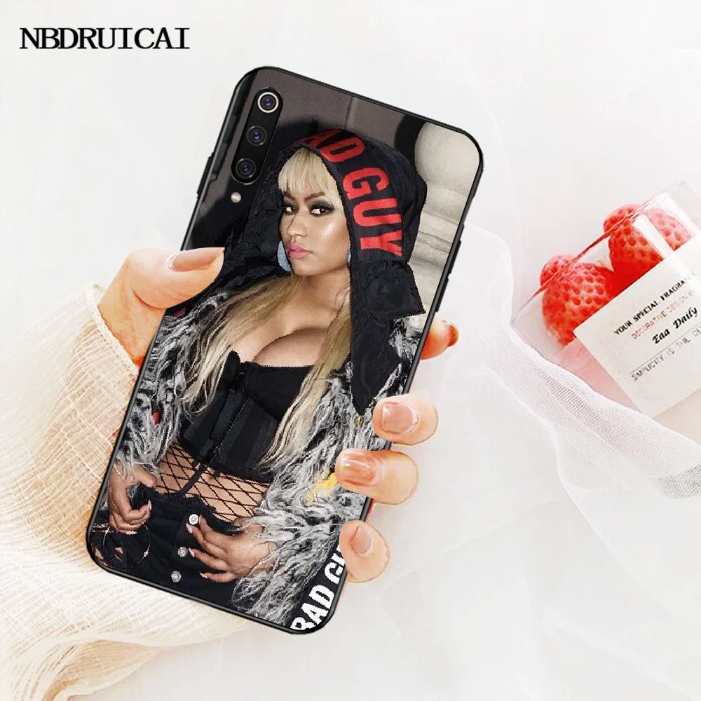 PENGHUWAN Nicki Minaj оригинальный мягкий силиконовый черный чехол для телефона Redmi Note 8 8A 7