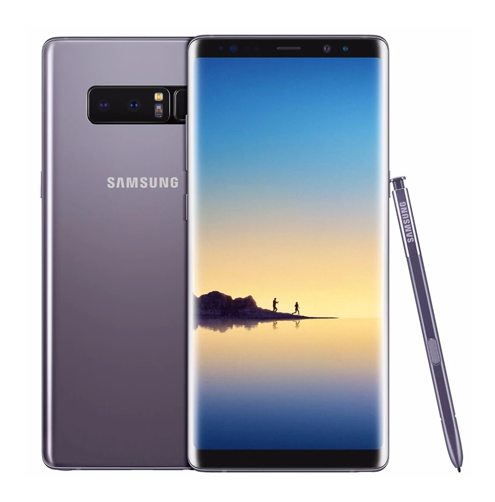 Samsung Galaxy Note8 N950F Note 8, разблокированный телефон 4G LTE, четыре ядра, 6,3 дюймов, двойной 12 МП ram, 6 ГБ rom, 64 ГБ, 3300 мАч, отпечаток пальца