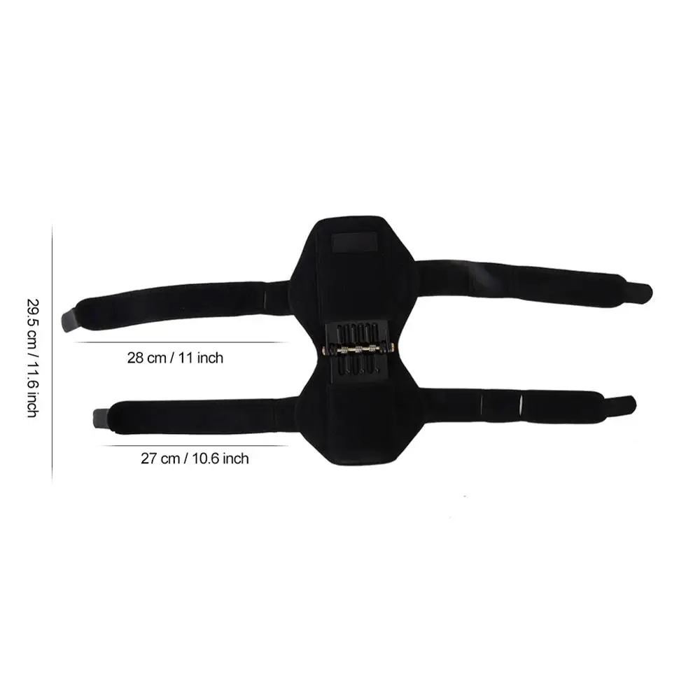 

Power Lift Joint Support Knee Brace Pads Rebound Spring Knee-joint Lift Support Booster Fixed Brace Protector Left Right Set Kit