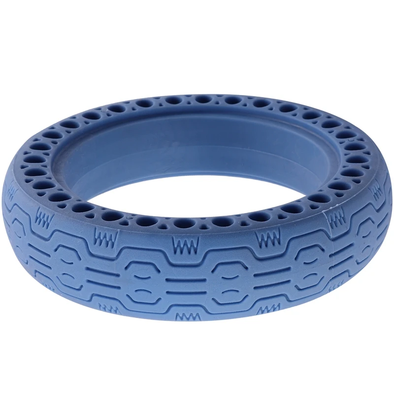 Durable Scooter Tyre Anti-Explosion Tire Tubeless Solid For Xiaomi Mijia M365/Ninebot Electric Scooter(Blue) | Автомобили и