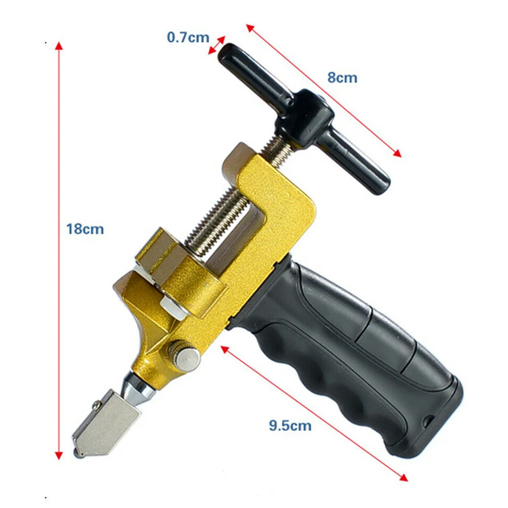

2 in 1 Ceramic Tile Opener Divider Manual Glass Cutter Diamond Cutting Tool