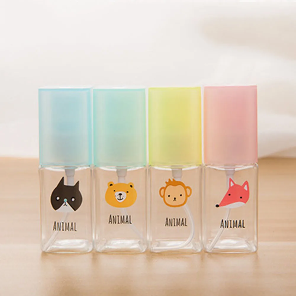 35ML Random Pattern Портативные круглые силиконовые бутылки для путешествий, контейнер для косметики, шампуня, яркие цвета, портативная силиконовая эмульсия для путешествий - Цвет: 35ML Random Pattern