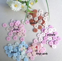 20 pcs1cm pink purple camel decoration buttons baby clothes buttons double sided small buttons