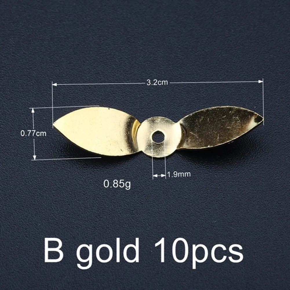 

10Pcs Prop Blades Blades DIY Lures Prop Propeller Style Topwater Protable