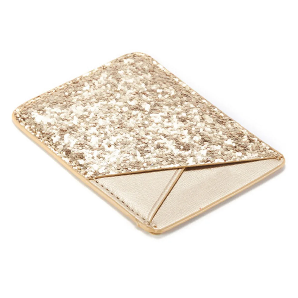 Кошелек с блестками и отделениями для карт кошелек карманом кредитных модный