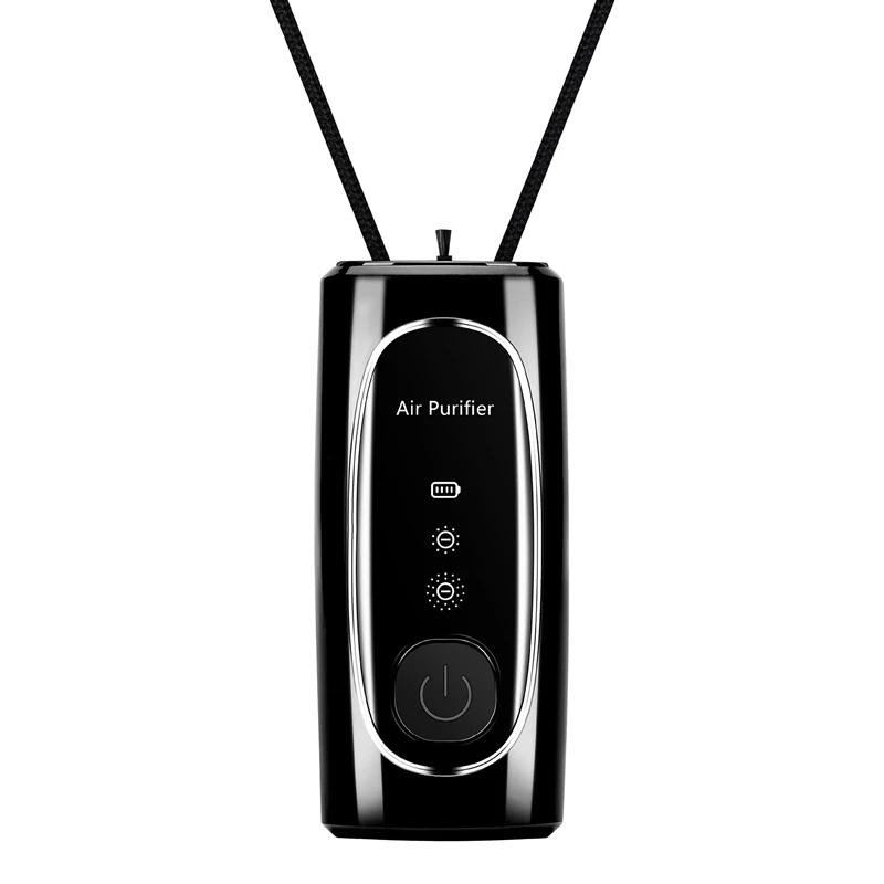 

Personal Wearable Mini Portable Car Oxygen Bar 700MAh Battery Negative Ion Hanging Neck Air Purifier
