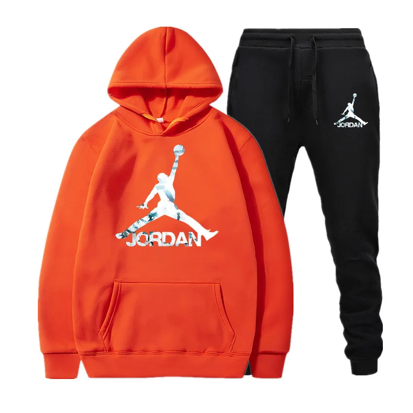 Новая мужская толстовка с капюшоном Теплый спортивный костюм Jordan 23 спортивная мужская толстовка с капюшоном