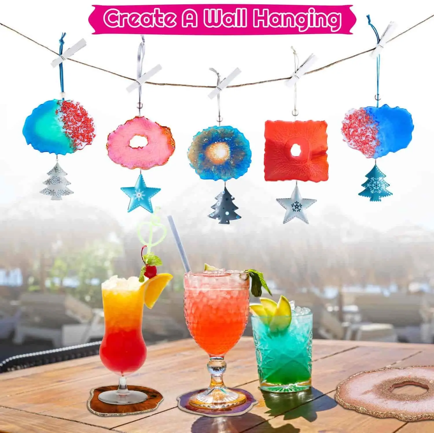 Полимерные формы для кастинга силиконовые горки украшения дома из полимерной